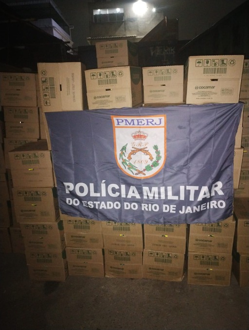 PMs de Irajá recuperam caminhão e parte de uma carga de óleo vegetal em Irajá